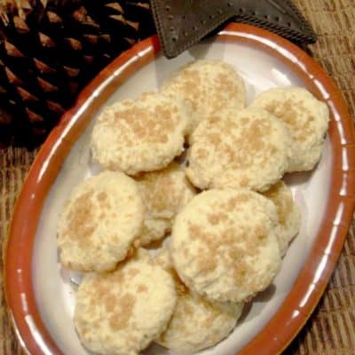 12 Days of Christmas Cookies:: Caramel Sour Cream Cookies