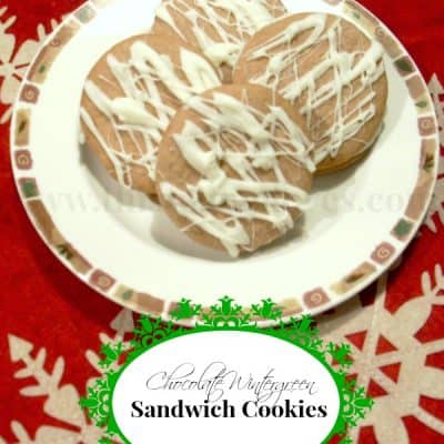 12 Days of Christmas Cookies: Chocolate and Wintergreen Sandwich Cookies Recipe