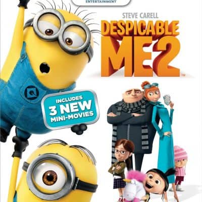 5 Reasons you MUST get Despicable Me 2 on DVD, BluRay or Combo Pack