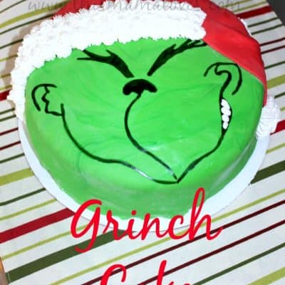 Grinch Cake