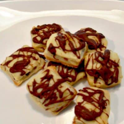 12 Days of Christmas Cookies: Snickers Bar Pillow Cookies