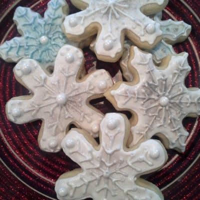 snowflake cookie