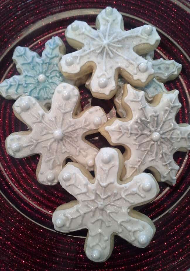 snowflake cookie