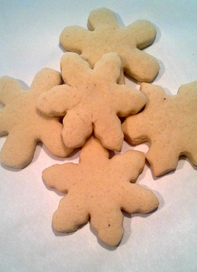 snowflake cookie