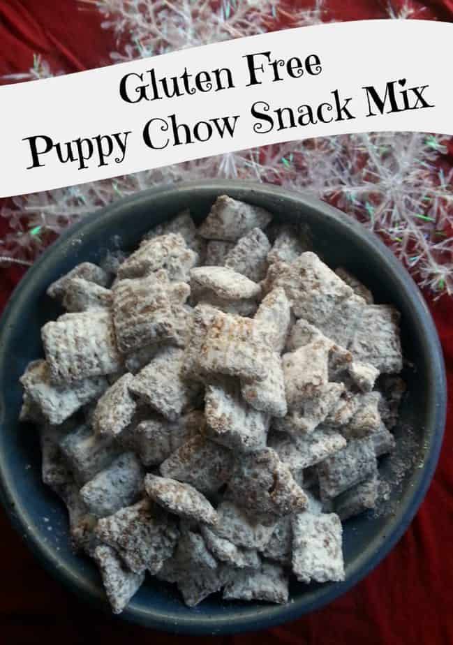 Gluten Free Puppy Chow Snack Mix 