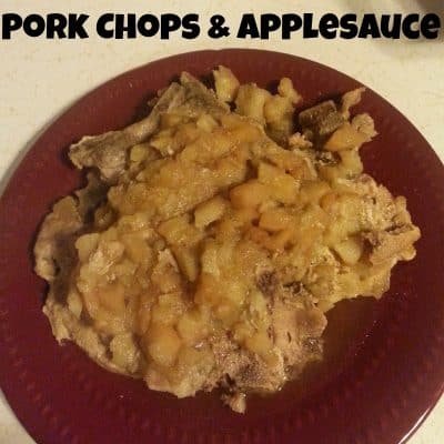 Slow Cooker Pork Chops and Applesauce Recipe