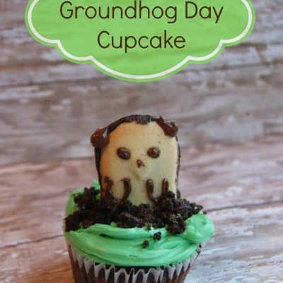 Groundhog Day Cupcakes