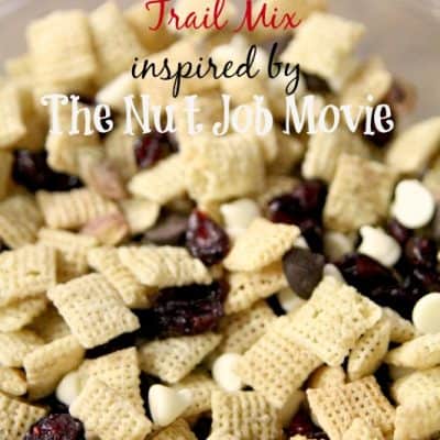 The Nut Job Healthy Trail Mix Recipe #TheNutJob #giveaway