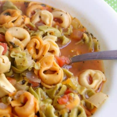 Weight Watchers Friendly Tortellini Soup