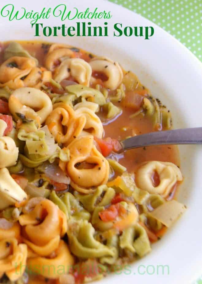 weight watchers tortellini soup recipe #simplestart