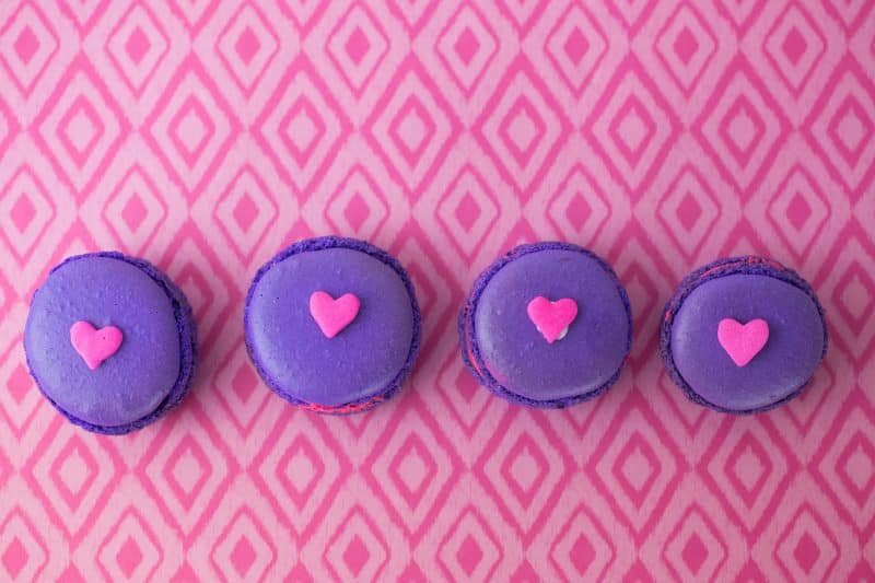 Valentines Day Macarons 