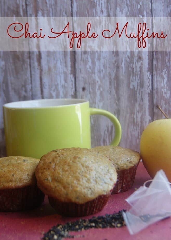 apple chai muffin recipe