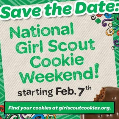 National Girl Scout Cookie Weekend #CookieBoss