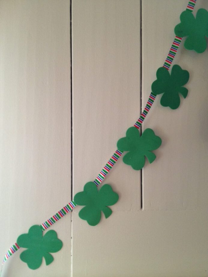 target st paddys day garland