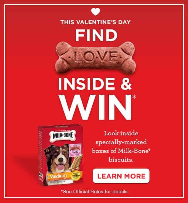 milk bone biscuits valentines day offer