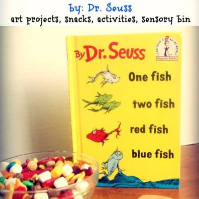 One fish two fish Recipes and Crafts for Dr. Seuss Birthday