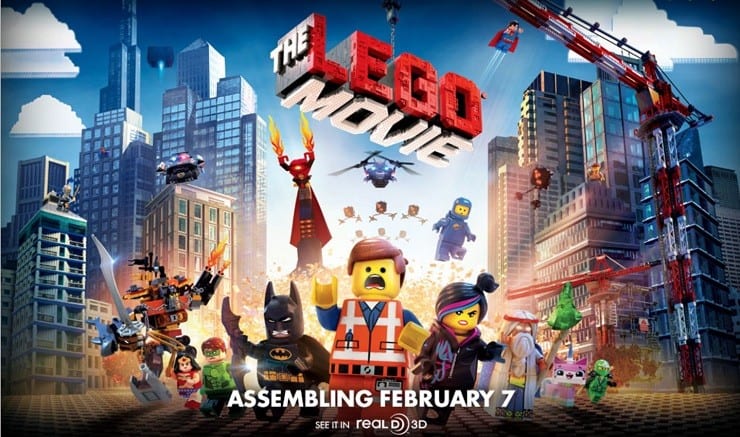the LEGO MOVIE poster