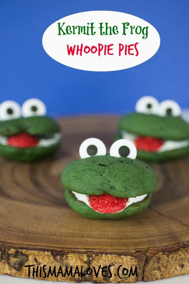 Kermit the Frog Whoopie Pie Recipe - This Mama Loves