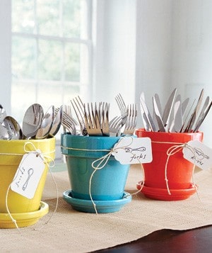 display utensils