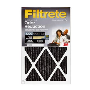 filtrete odor reducing filter