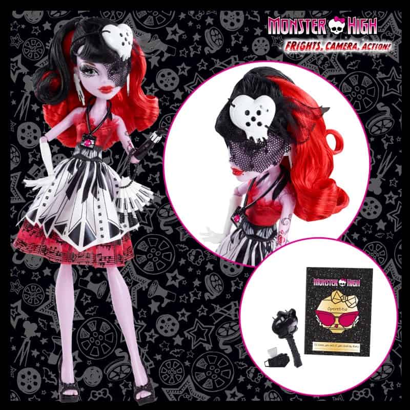 hauntlywood monster high movie operetta doll