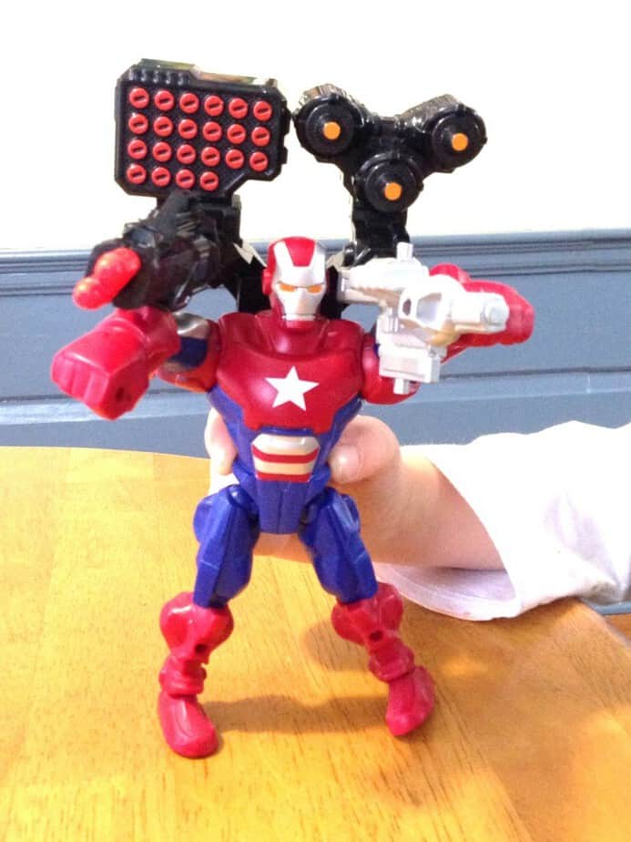 super hero mashers iron patriot