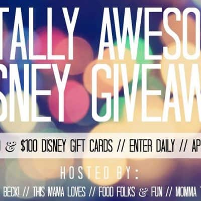 $500 Disney Gift Card Giveaway (and $100 Disney GC too!)