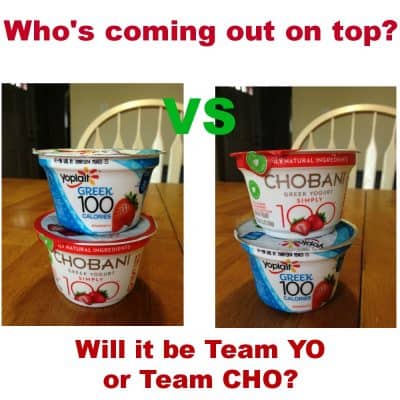 The best Greek Yogurt: Are you YO or CHO? #TasteOff