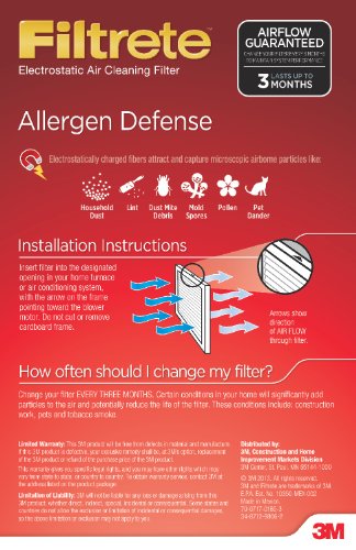 filrete allergen chart