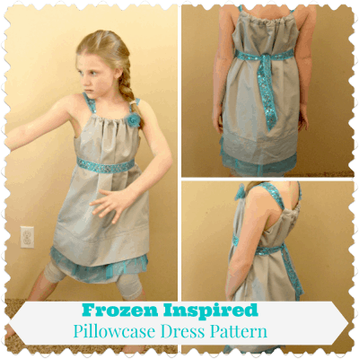 Pillowcase Dress Pattern: Disney Frozen Inspired