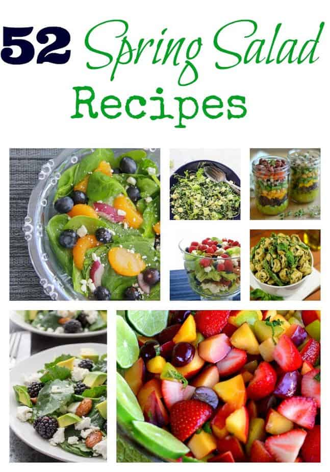52 spring salad recipes