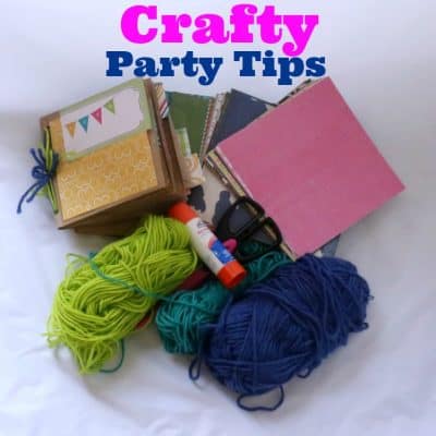 Crafty Party Tips #TrashCrashers