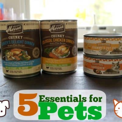 5 Essentials for Pets  #PSP4Pets