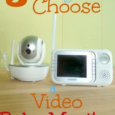 5 Reasons to Choose a Video Baby Monitor