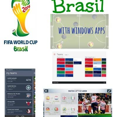 Follow the World Cup with Windows Apps #worldcup #brasil2014