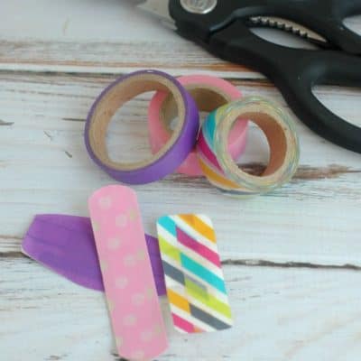 Washi Tape Ideas: Washi Tape Bandaids