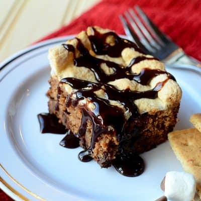 Graham Cracker S’mores Brownie Recipe