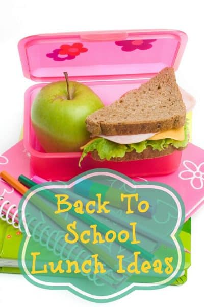 Back To School Lunch Ideas - This Mama Loves