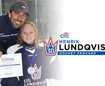 Citi Private Pass Youth Sports Clinic with Henrik Lundqvist #ClosertoPro