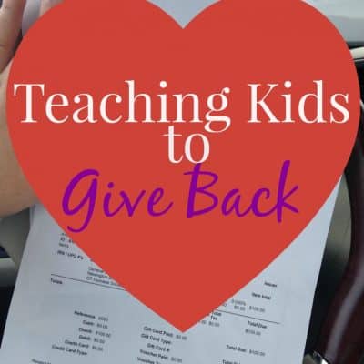 Teaching kids to give back #SiennaDiaries