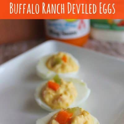 Game Day Buffalo Ranch Deviled Eggs Recipe