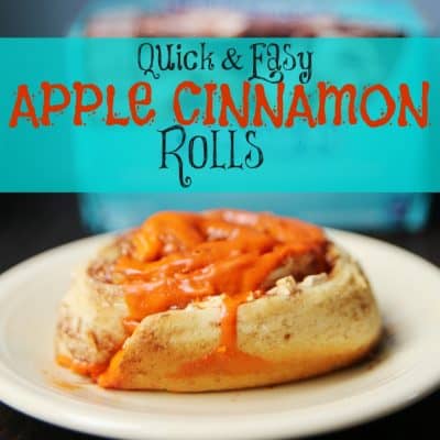 Quick and Easy Apple Cinnamon Rolls