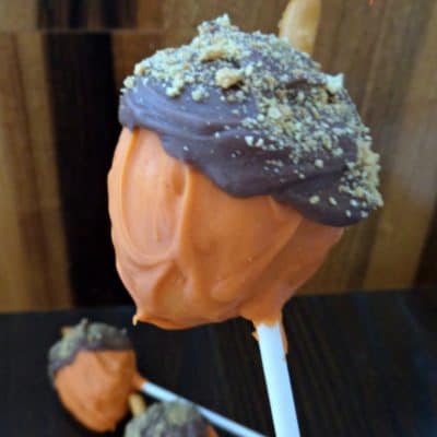 Acorn Cookie Pops