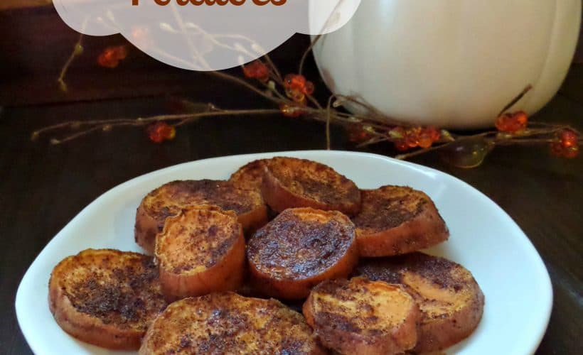 Apple Cider Roasted Sweet Potatoes
