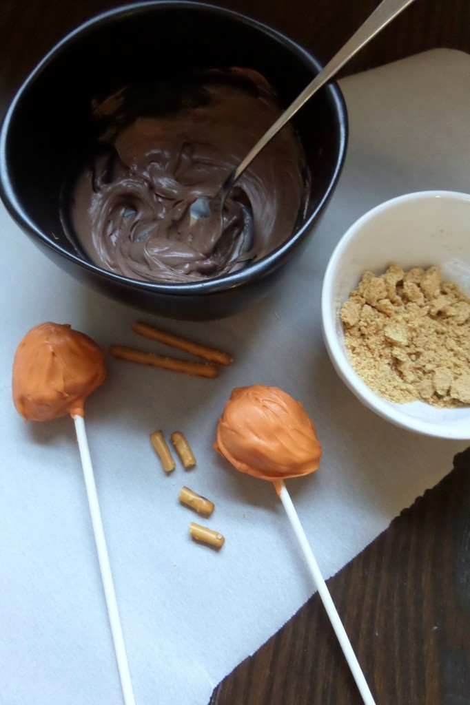 acorn cookie pops process 4