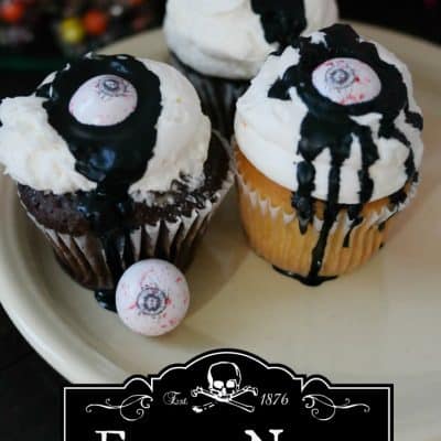 Eye of Newt Cupcakes