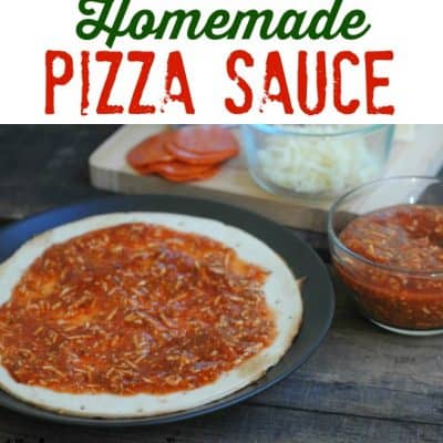 Homemade Pizza Sauce Recipe