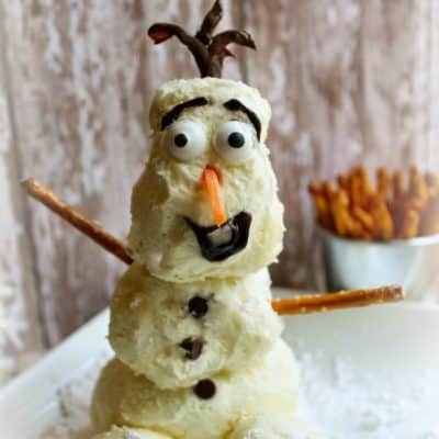 Olaf Cheese Ball