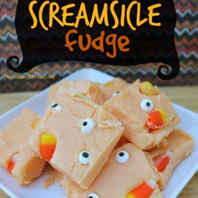 Orange Screamsicle Fudge