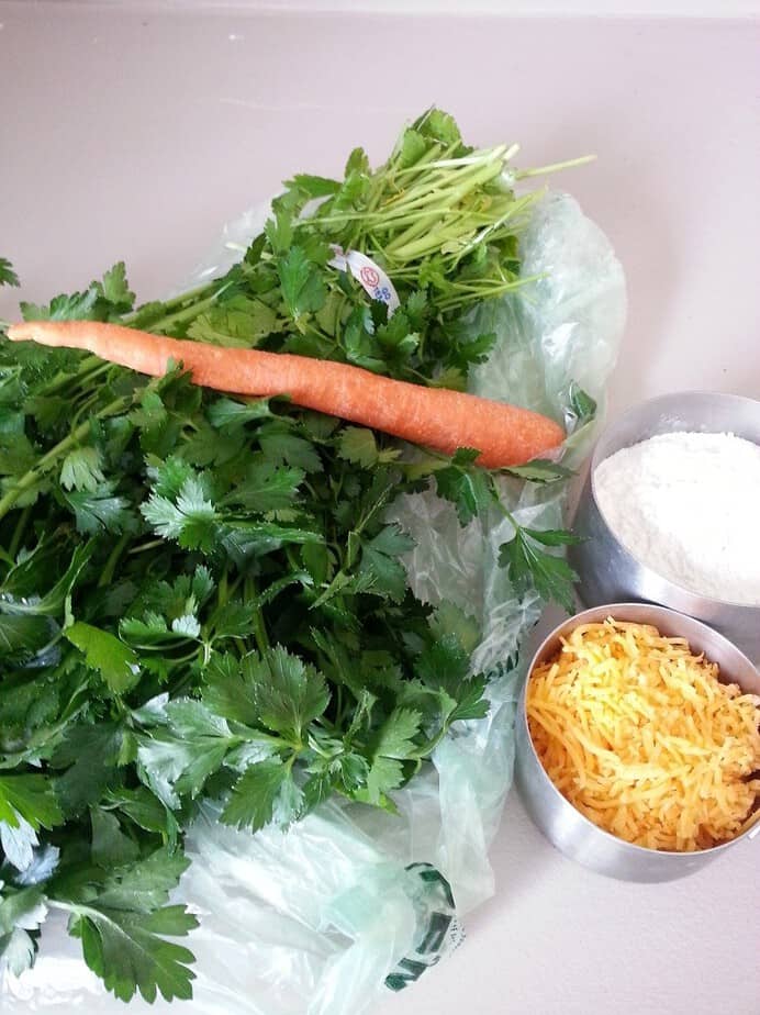 parsley-carrot-chips-ingredients
